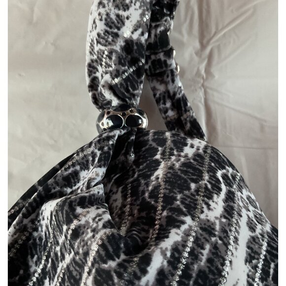 NWT Miraclesuit Chevron Python Siren 1PC Womens Swimsuit L Adjustable Straps NEW - Picture 4 of 14